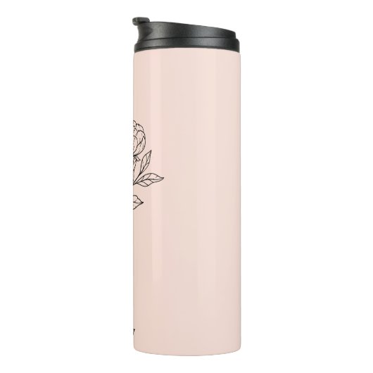 花嫁メイド名Peony11月誕生花ギフト タンブラー (回転右)