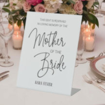 花嫁メモリアルチェア予約結婚の母