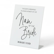 花嫁メモリアル予約椅子のナン結婚ズ