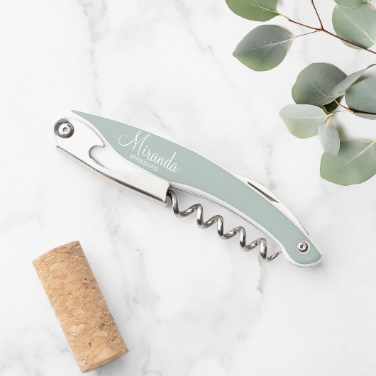 花嫁モダンの仕パーソナライズされた組み ソムリエナイフ