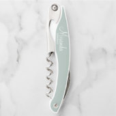 花嫁モダンの仕パーソナライズされた組み ソムリエナイフ (正面)