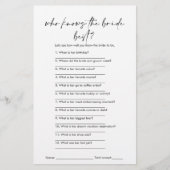 花嫁モダンブライダルシャワーゲー最高のム (正面)