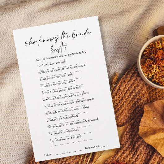 花嫁モダンブライダルシャワーゲー最高のム