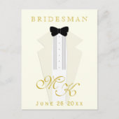 花嫁リクエストモダン結婚披露宴の提案 ポストカード (正面)