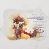 花嫁リクエスト・カード 招待状 (正面/裏面)