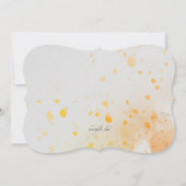 花嫁リクエスト・カード 招待状 (裏面)