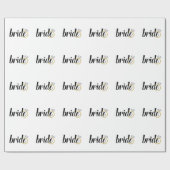 花嫁リングや輪 ラッピングペーパー (フラット)