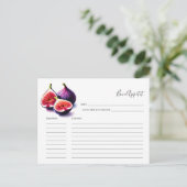 花嫁レシピカードフルーツ用レシピ シーズンポストカード (スタンド正面)