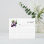 花嫁レシピカードフルーツ用レシピ シーズンポストカード (スタンド正面)