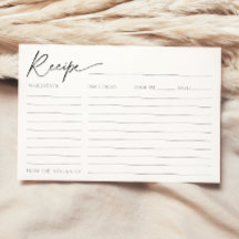 花嫁レシピ用のブライダルシャワーカーミニマルド