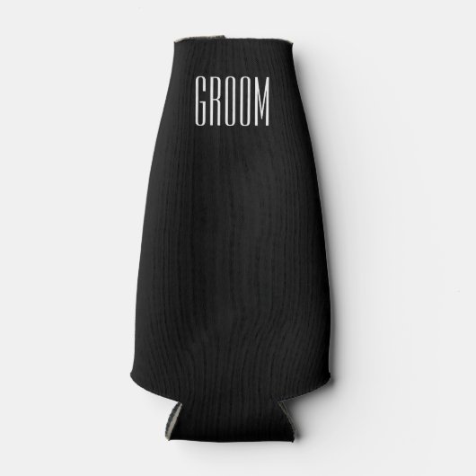 花嫁レッドタキシード結婚の私のグロムスマン ボトルクーラー (正面)