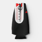 花嫁レッドタキシード結婚の私のグロムスマン ボトルクーラー (裏面)