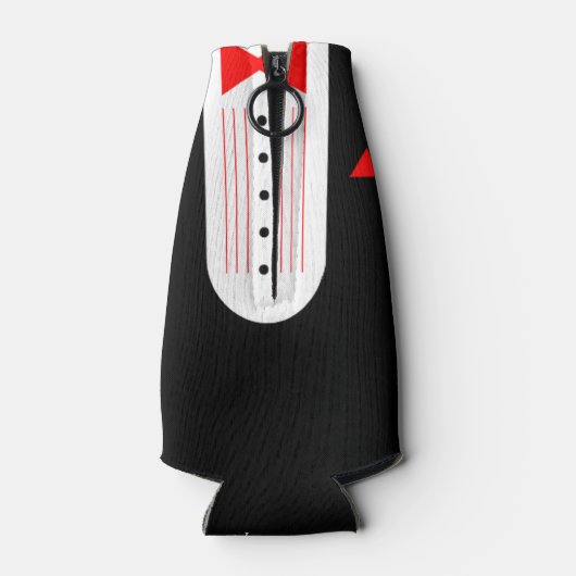 花嫁レッドタキシード結婚の私のグロムスマン ボトルクーラー (裏面)