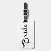 花嫁レトロスクリプト ラゲッジタグ (正面縦)