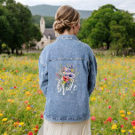 花嫁ワイルドフラワーボホ素朴フローラ デニムジャケット<br><div class="desc">祝スタイルで花嫁ワイルドフラワーボホ素朴フローラデニムジャケット!このジャケ素晴らしットは野花エレガントデザインを備え、ボホシックと素朴な魅力をブレンド。新郎新婦に最適で、ブライダルシャワーやパーソナライズされたバチェロレット、お祭りに結婚touchをカジュアル付ける。デニ高品質ム製で快適スタイリッシュだ。このユニークジャケットはあなたのブライダルの外観を補完するだけでなく、あなたの特別な日からの美しい記念品として機能する。</div>