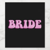 花嫁ワインラベル ワインラベル (シングルラベル)