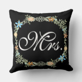 花嫁ヴィンテージフローラガーランド装飾用クッション クッション (裏面)