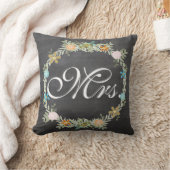 花嫁ヴィンテージフローラガーランド装飾用クッション クッション (ブランケット)