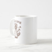 花嫁予定のウェディングパーティーのブライズメイドになる野生のラッコの女の子たち コーヒーマグカップ (正面左)