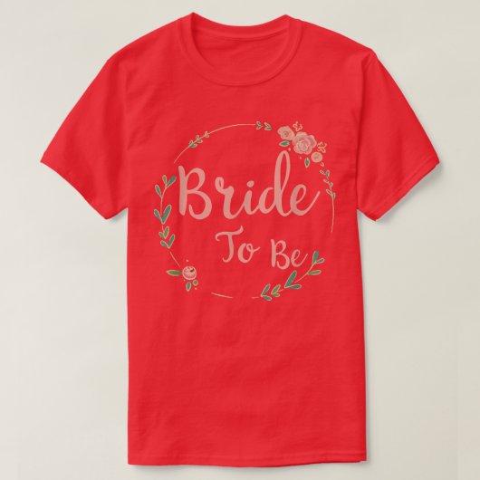 花嫁予定の女子会 花嫁 Tシャツ (デザイン正面)