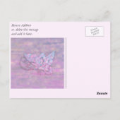 花嫁介添人 | 蝶《写真》ぼけ味灯 ポストカード (裏面)