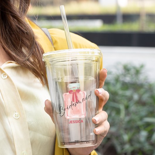 花嫁付添人ギフト提案カスタム アクリルタンブラー