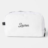 花嫁係パーソナライズされた分隊への贈与品 |白 ドップキット (正面)