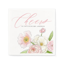 花嫁候補の春のブライズシャワーにお祝いを