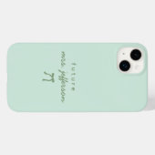 花嫁候補 | エレガントな筆記体で未来の奥様に Case-Mate iPhoneケース (裏面 (横))