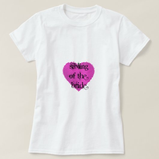 花嫁兄弟姉妹 Tシャツ (デザイン正面)