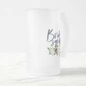 花嫁分隊フローラバチェロレッテブライダルシャワー フロストグラスビールジョッキ (正面右)