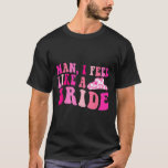 花嫁感じ好き男女性のカーボーイ行こうBa Tシャツ<br><div class="desc">嫁感じ嫁が好き男女性のカーボーイ女の子バチェロレッテ行こう</div>
