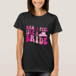 花嫁感じ好き男女性のカーボーイ行こうBa Tシャツ<br><div class="desc">嫁感じ嫁が好き男女性のカーボーイ女の子バチェロレッテ行こう</div>