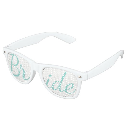 花嫁披露宴シャワーブライダルウェディングパーティーブライド レトロサングラス (アングル)