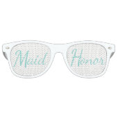 花嫁披露宴ブライダルウェディングパーティーメイド・オブ・オーナー（花嫁付き添い人） レトロサングラス (正面)