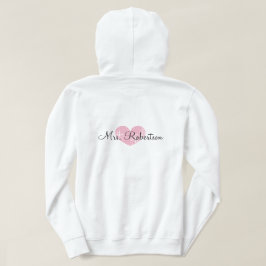 花嫁様用 オーダーメイド Mrs. ウェディングジップアップジャケット パーカ