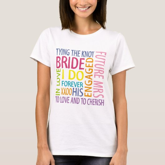 花嫁気持ち結婚ズ Tシャツ (正面)