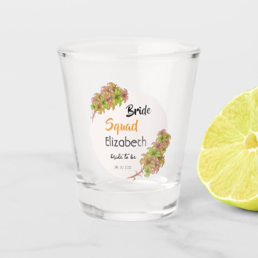 花嫁班 ショットグラス (正面)