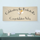 花嫁祝がシャワーになる/パーティージンジャー 横断幕 (トレードショー)