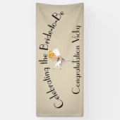 花嫁祝がシャワーになる/パーティージンジャー 横断幕 (縦)