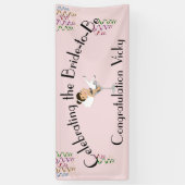 花嫁祝がシャワー/パーティー 横断幕 (縦)