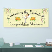 花嫁祝がシャワー/パーティー 横断幕 (トレードショー)