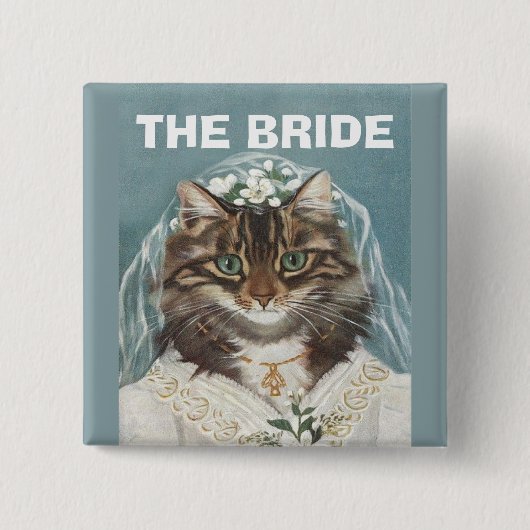 、花嫁結婚します、バチェロレッテ、女性だけのパーティー 缶バッジ (正面)