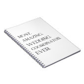 花嫁結婚のコーディネータープランナーギフト ノートブック (右側)