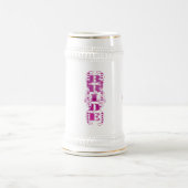 花嫁結婚のシュタイン ビールジョッキ (中央)