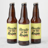 花嫁結婚の悩み ビールラベル (ボトル)