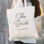 花嫁結婚の書道 トートバッグ<br><div class="desc">花嫁の書結婚道トートバッグはおもしろいと書かわいらしを備え、花嫁の新しい姓になる。</div>
