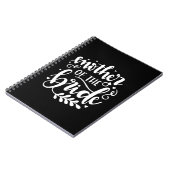 花嫁結婚の母の贈り物 ノートブック (左側)