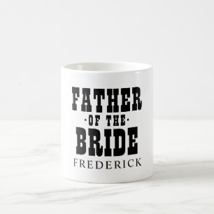 花嫁結婚の父 コーヒーマグカップ