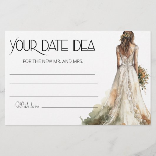 花嫁結婚の着物の夜アイディア。日付jar 便箋 (正面)